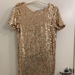 Sequins dress (short)